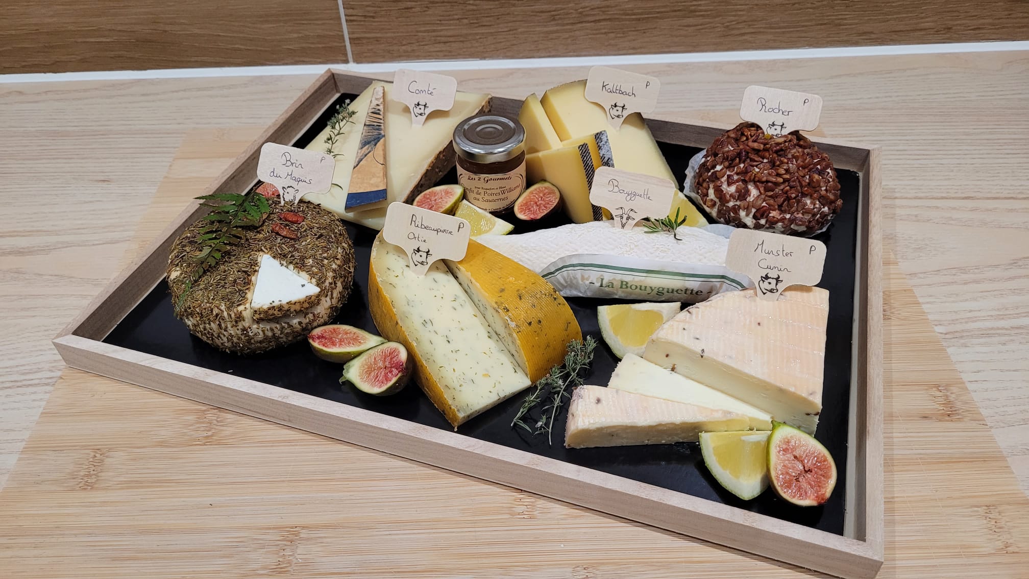 Plateau sur mesure Comté, Kaltbach, Rocher et Munster — Laiterie de Metz